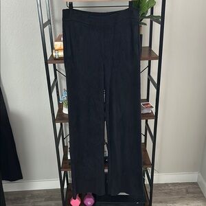 NEW Barefoot Dreams Cozychic Lite Welt Pocket Ribbed Pants Size S
